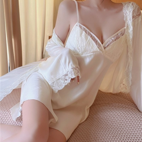 [NEW🔥] 그레이스 슬립 원피스 홈웨어 잠옷 신상 홈드레스
